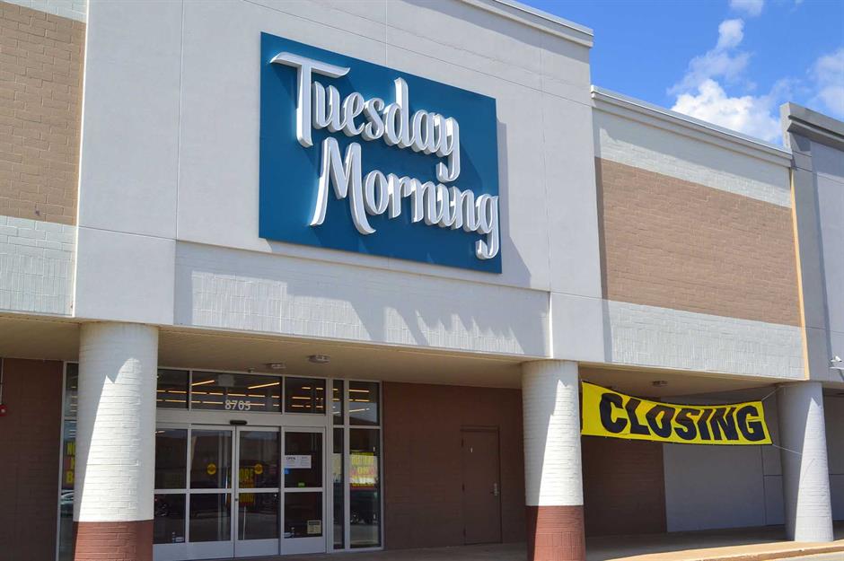 Tuesday Morning: 487 stores closed this year
